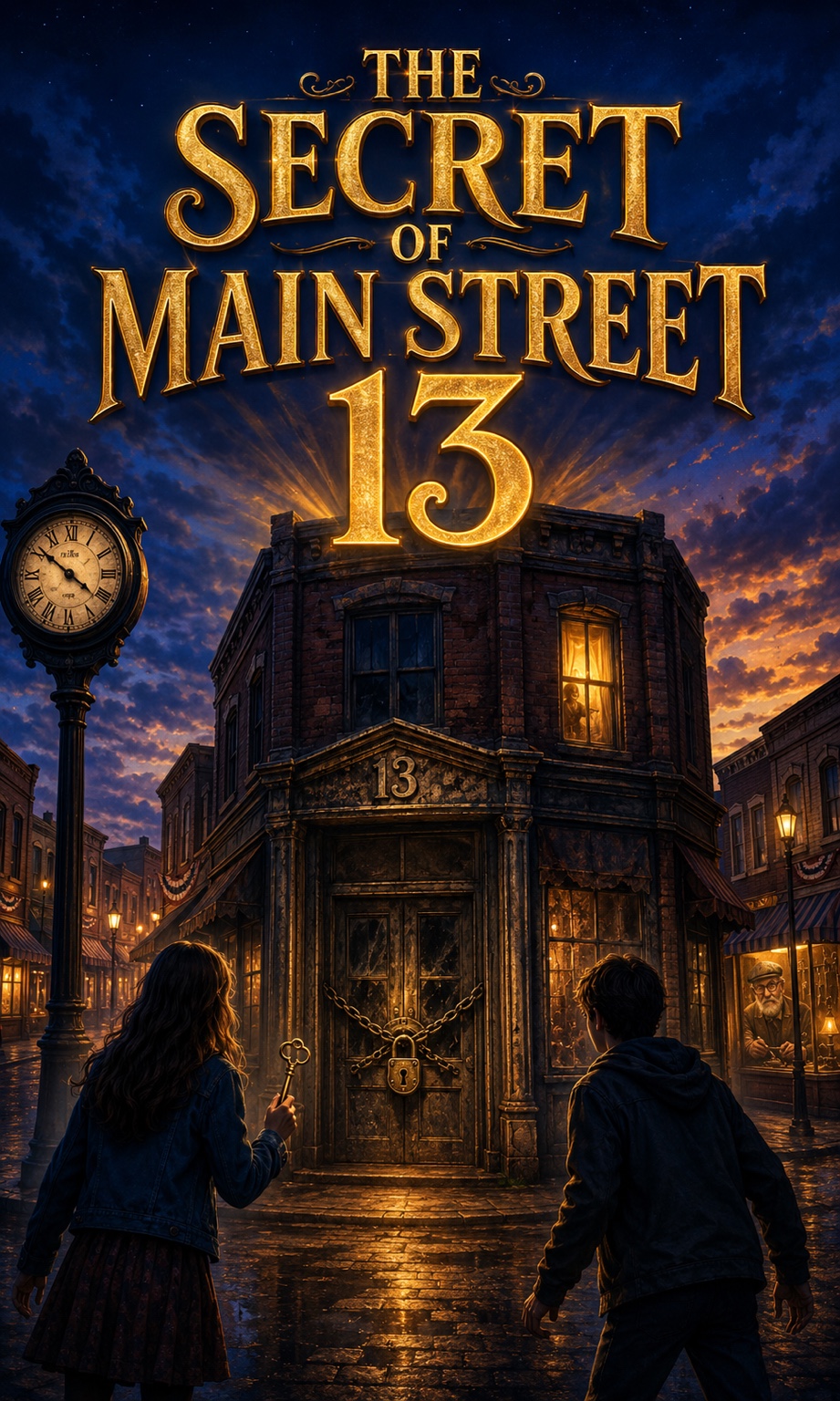 The Secret of Main Street 13 original musical poster